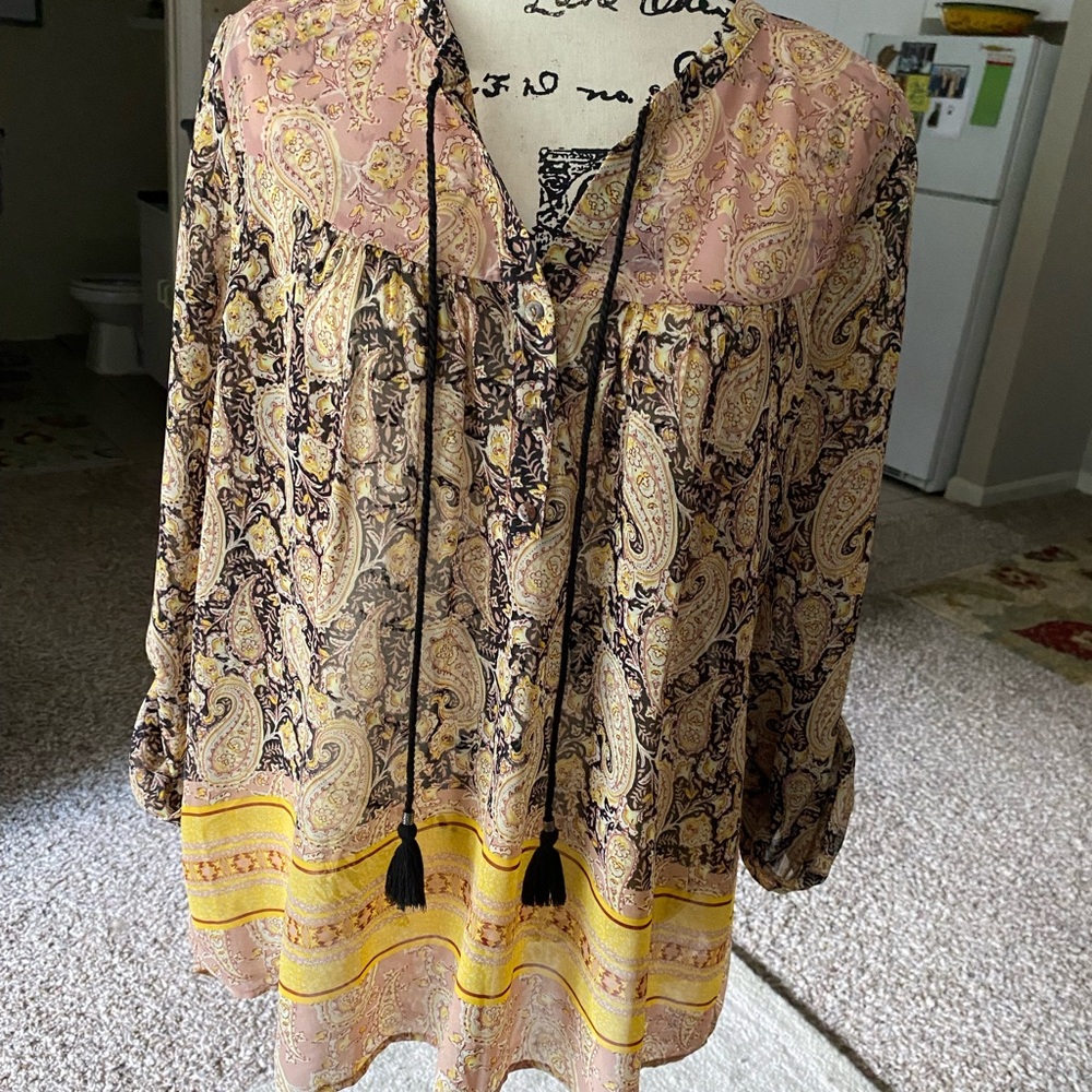 D2 multi color blouse